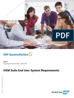 HXM Suite End User System Requirements: Public Document Version: 2H 2020 - 2021-03-19