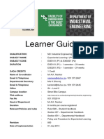 Learner Guide Inservice