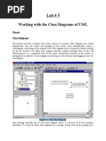 Working With The Class Diagrams of UML