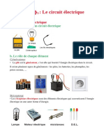 Cours Phys-3 - Le Circuit Électrique - Séance 1