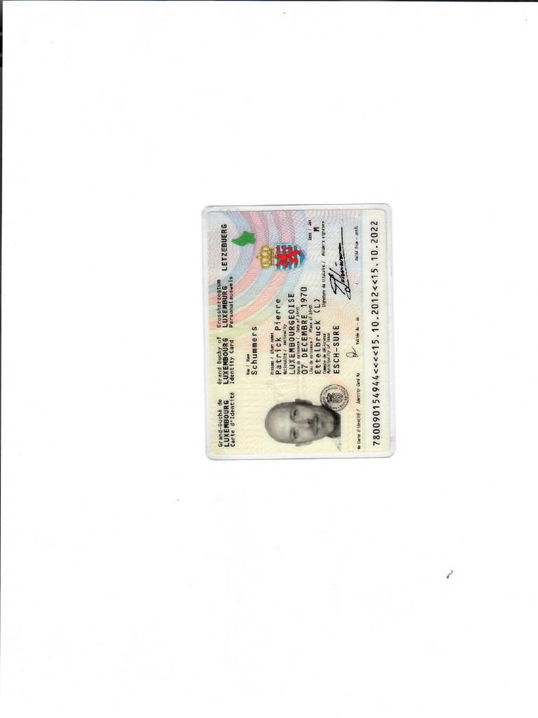 Ajblitsch T Online De 2322 Carte D Identite