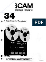 Hfe Tascam 34 Op Maintenance Pt1 En