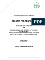 RFP - Provision of Clean Drinking Water by PAPA (Ph-I) For NORTH ZONE - 0
