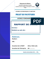 Page de Garde Rapport de Stage Fsjestdocx (1)