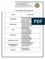 Jadual Kemas Bilik