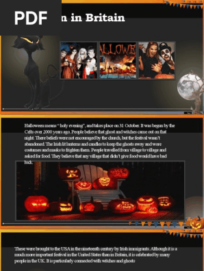 Halloween in Britain