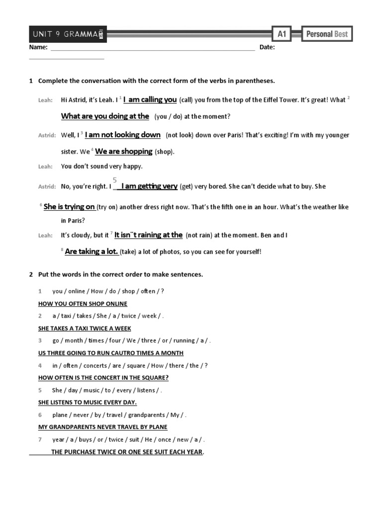 Tarea Ingles Modulo 6 Ingles 2 | PDF