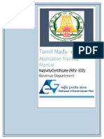 Tamil Nadu E-District: Application Training Manual
