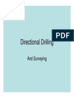 Directional Drilling: and Surveying