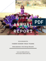 Kishori Vikas Annual Report 2020 - 21
