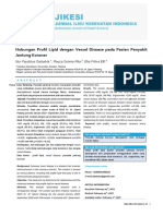 profil lipid dan aterosklerosis berdasarkan vessel disease