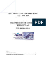 Plan Estrategico de Seguridad Vial 2013-2015