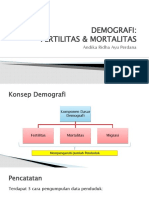 Pertemuan 12 - Konsep Demografi