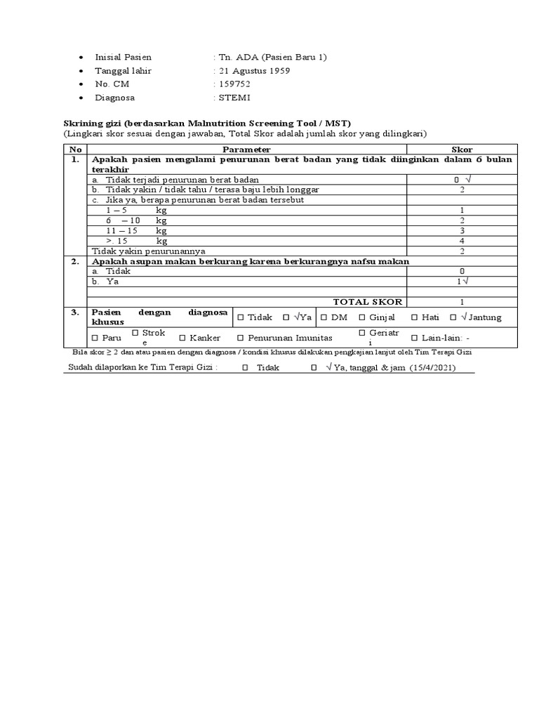 MST Kasus Penyakit Dalam 4 | PDF