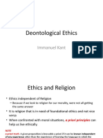 Deontological Ethics