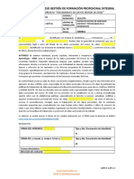 GFPI-F-015 Formato TRATAMIETO SISTEMAS