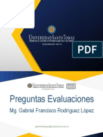 Preguntas Evaluaciones