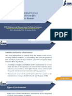 Lecture 1 Basic Fundamental To Env SC