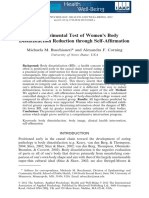 An Experimental Test of Women's Body Dissatisfaction Reduction Through Self-Affirmation