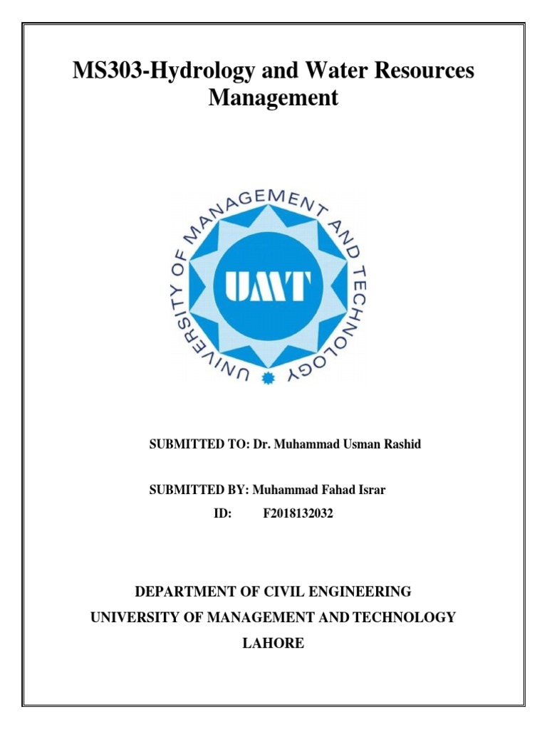 Hydrology and Water Resources Management | PDF | Rain | Monsoon