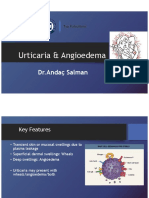 Urticaria & Angioedema: DR - Andaç Salman