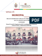 21 016 Manual General de Organizacion Del H Ayuntamiento Chic Edomex Adm2019 2021 20119105751