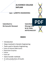 Basic of Genetic Engineering