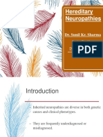 Hereditary Neuropathies: Dr. Sunil Kr. Sharma