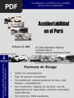 Accidentabilidad en el Peru