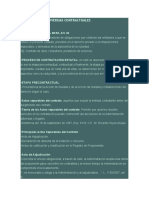 Acciones contractuales en el sector público