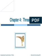 Chapter 4: Threads: Silberschatz, Galvin and Gagne ©2011 Operating System Concepts Essentials - 8 Edition