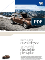 Dacia Duster Katalog PL