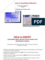 Basic Instructions For Using AMDIS With MS Search