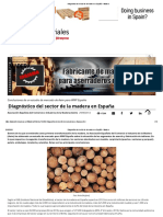 Diagnóstico del sector de la madera en España - Madera