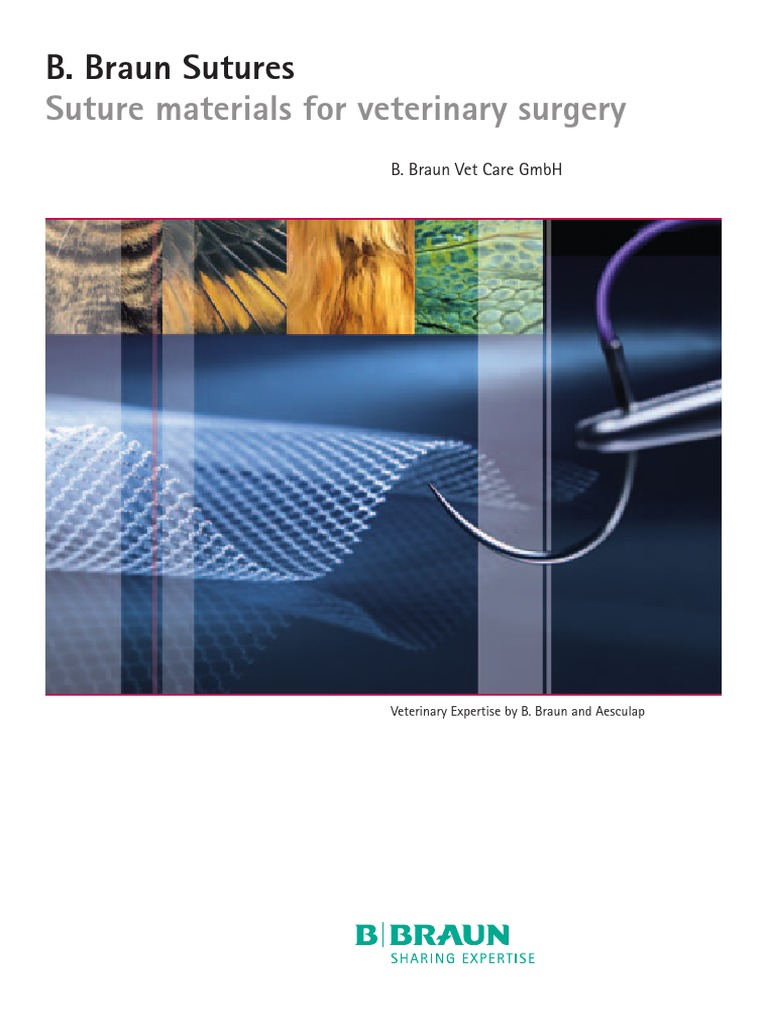 BBraun Vet Sutures | PDF | Surgical Suture | Knot
