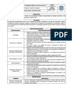 GTH PR 18 v1 Procedimiento Examenes Medicos Ocupacionales