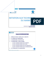 Initiation Aux Techniques Du Marketing - Hem Univcitoy 0