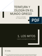 Literatura y Psicología en El Mundo Griego