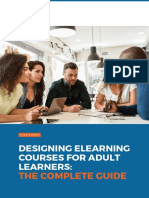 Designing Elearning Courses For Adult Learners:: The Complete Guide