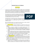 Anulando Pactos Con La Muerte