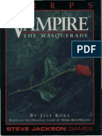 Vampire The Masquerade