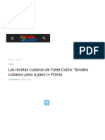 Las Recetas Cubanas de Yuliet Colón - Tamales Cubanos Paso A Paso (+ Fotos)