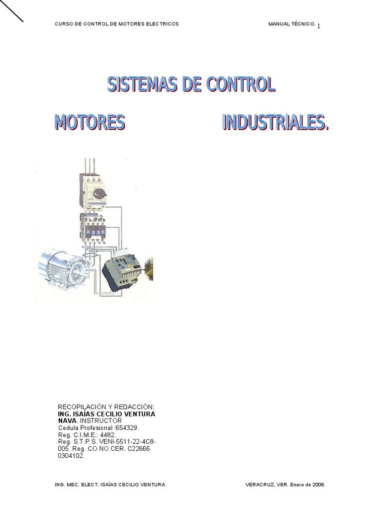 Control de Motores Electricos | PDF | Corriente eléctrica | Resistencia ...
