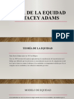 Teoria de La Equidad de Stacey Adams