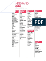 ENT - MUSIC - Sheet