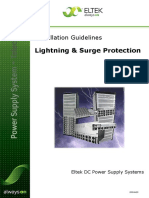 Lightning & Surge Protection: Installation Guidelines