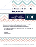 Metode Trapezoidal - PPT
