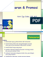 PEMASARAN DAN PROMOSI