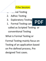 Adhoc Testing_Exploratory Testing