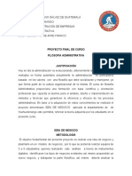 Universidad Mariano Galvez de Guatemala Proyeto Folosofia 2021